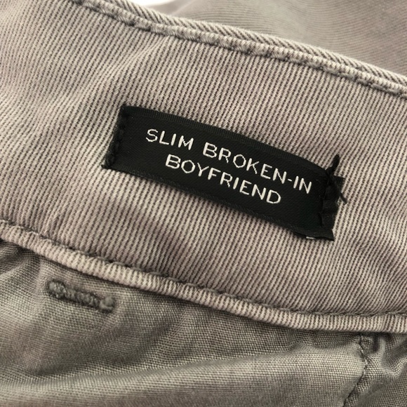 J. Crew slim broken-in boyfriend chino gray 24 - Picture 3 of 8